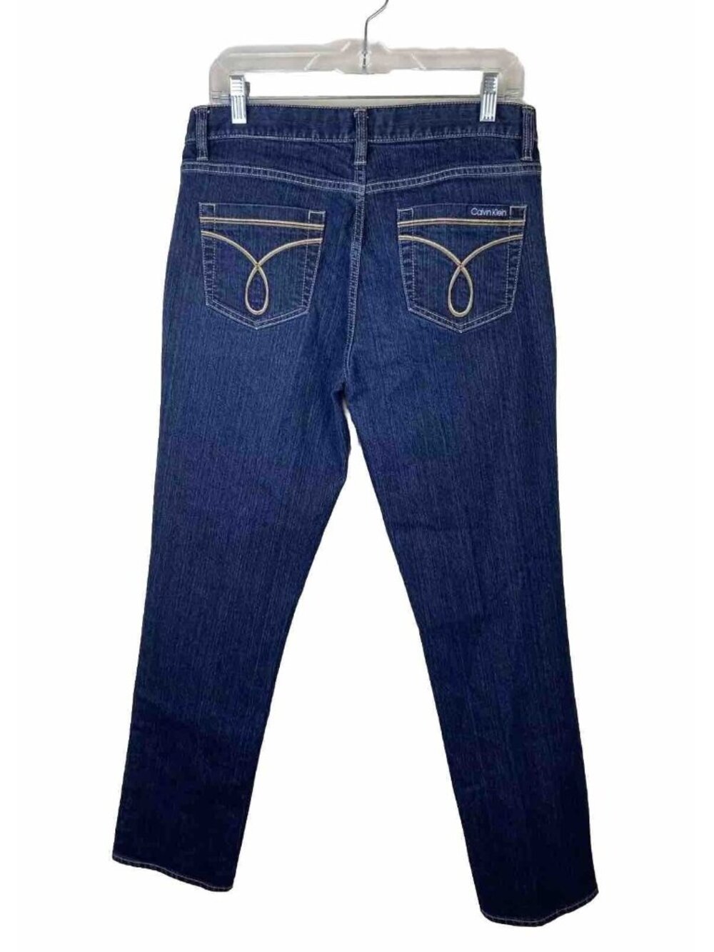 Calvin Klein Blue  jeans womens 10/30 skinny stretch normcore